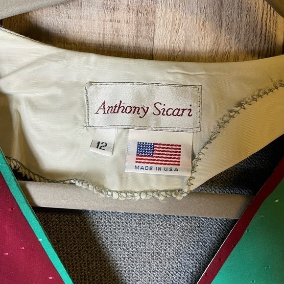 Vintage Anthony Sicari Scarf Sweater - Picture 4 of 6